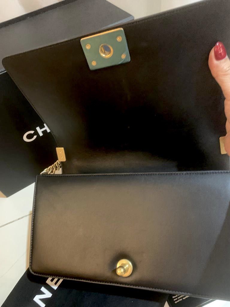 Authentic Chanel Le Boy Old Medium, Luxury, Bags & Wallets on Carousell