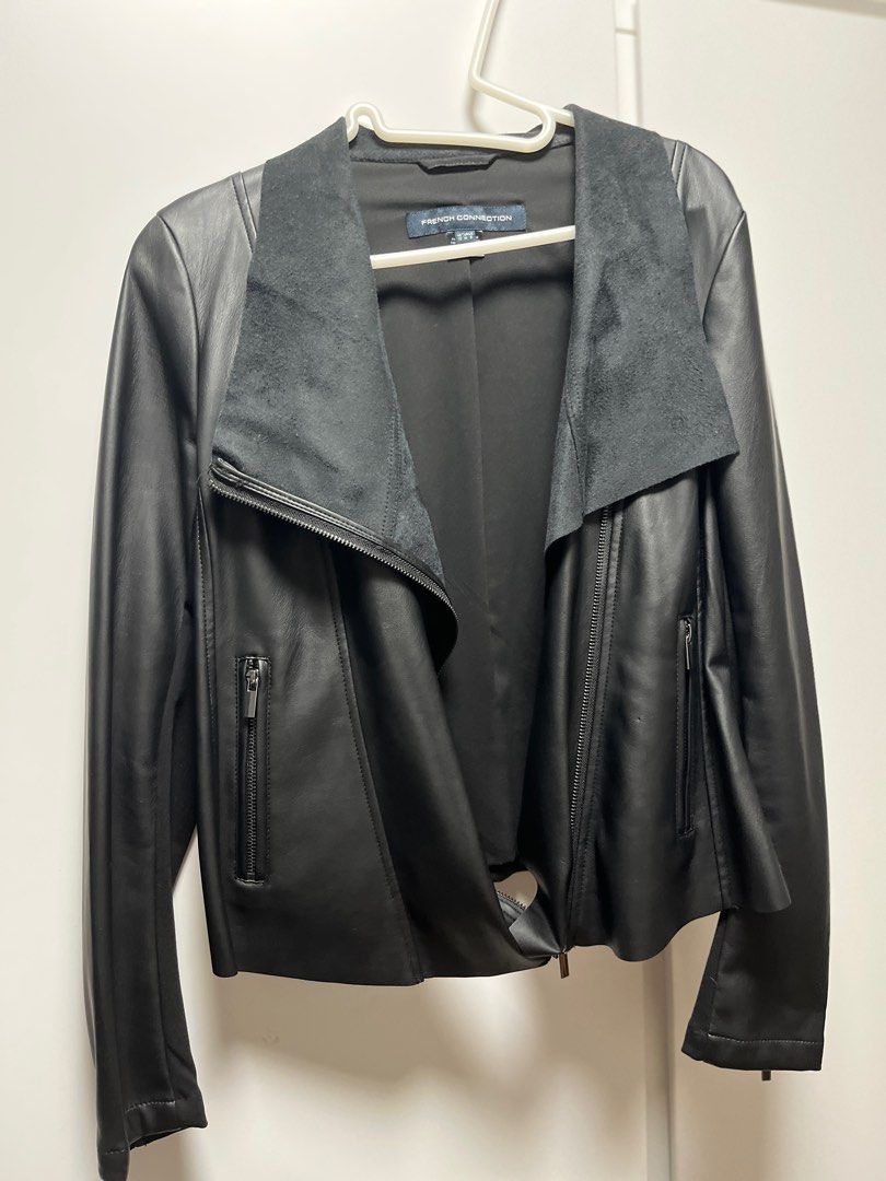 French connection clearance leather jacket
