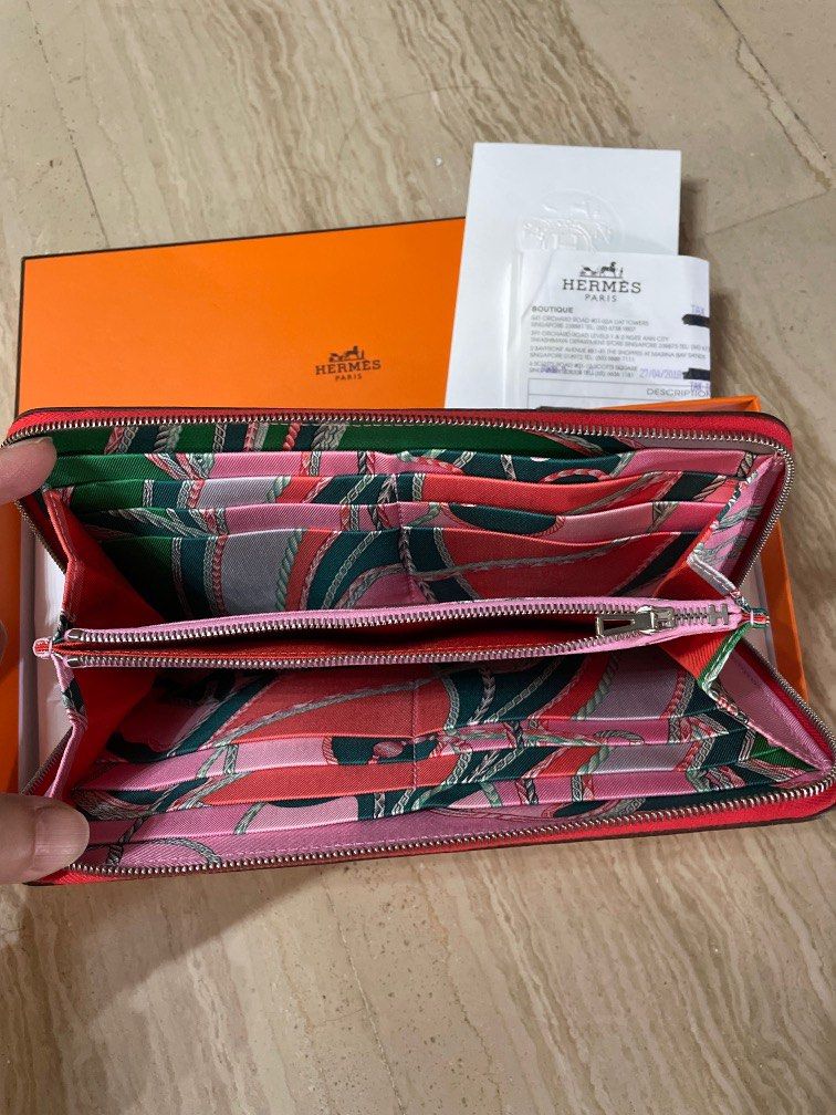 💯 Authentic Hermes wallet, Luxury, Bags & Wallets on Carousell