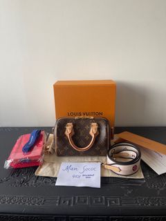 Authentic Louis Vuitton Speedy Bandouliere 20