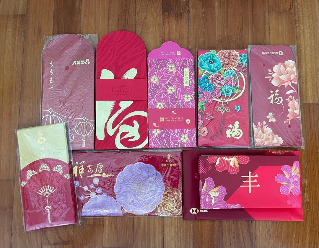 Banks red packets - 8 packs, Everything Else on Carousell