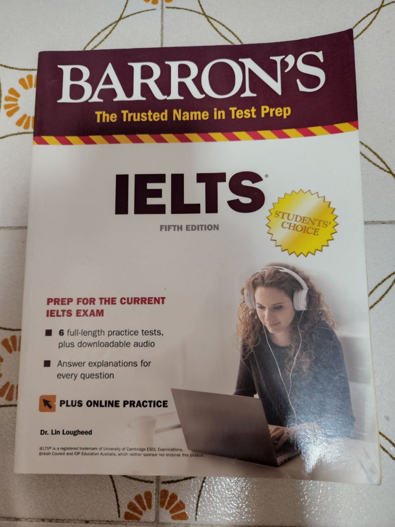 Books　Carousell　Books　Edition,　Assessment　Magazines,　Barron's　Toys,　Hobbies　IELTS　5th　on