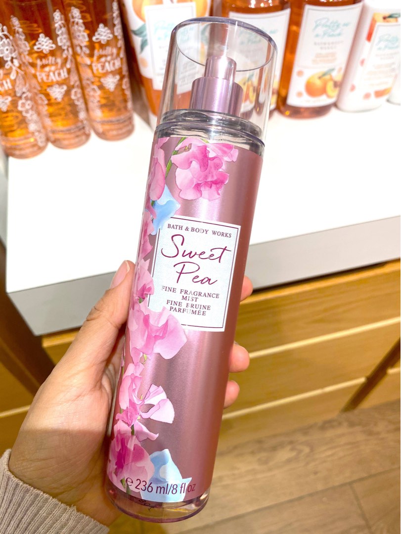 Bath and body works sales sweet pea fine fragrance mist