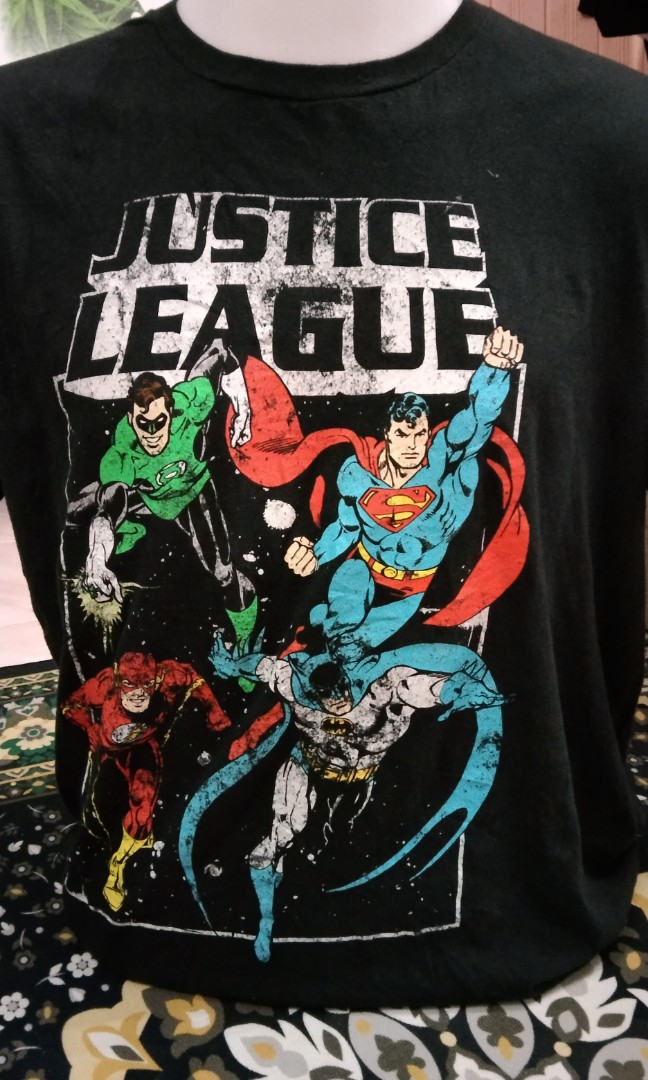 Batman Superman the flash green lantern, Men's Fashion, Tops & Sets,  Tshirts & Polo Shirts on Carousell