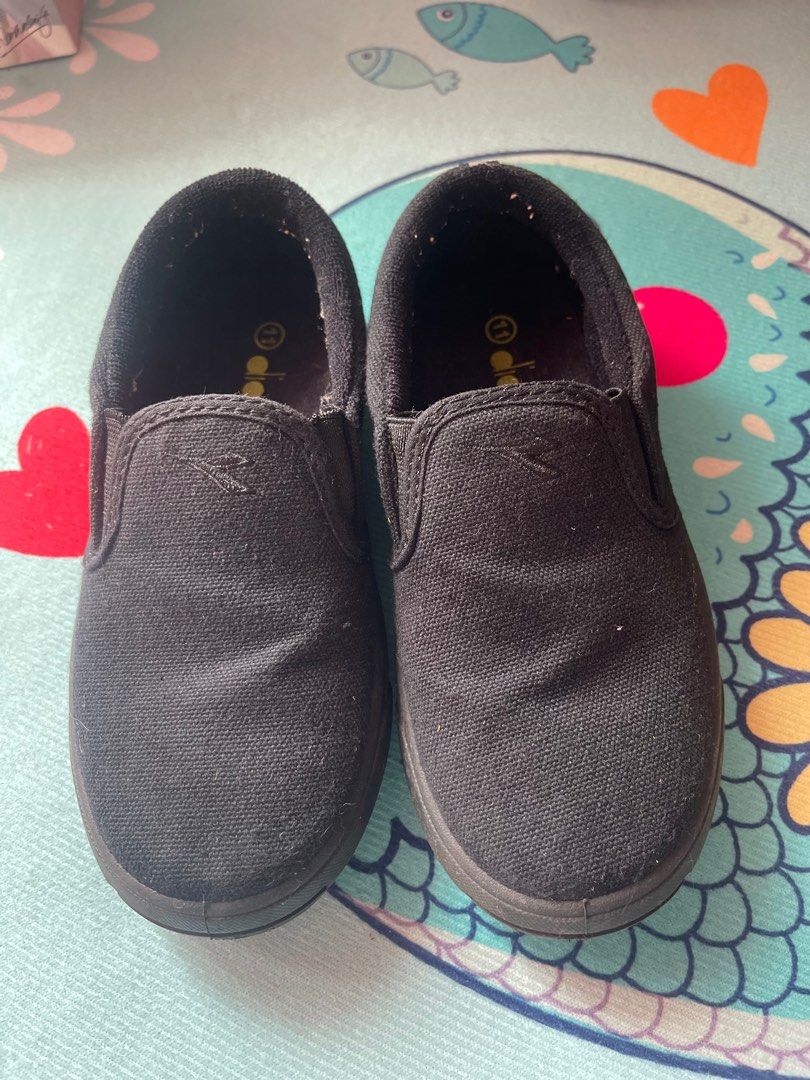 Diadora Black School Shoes size 11 Babies Kids Babies Kids