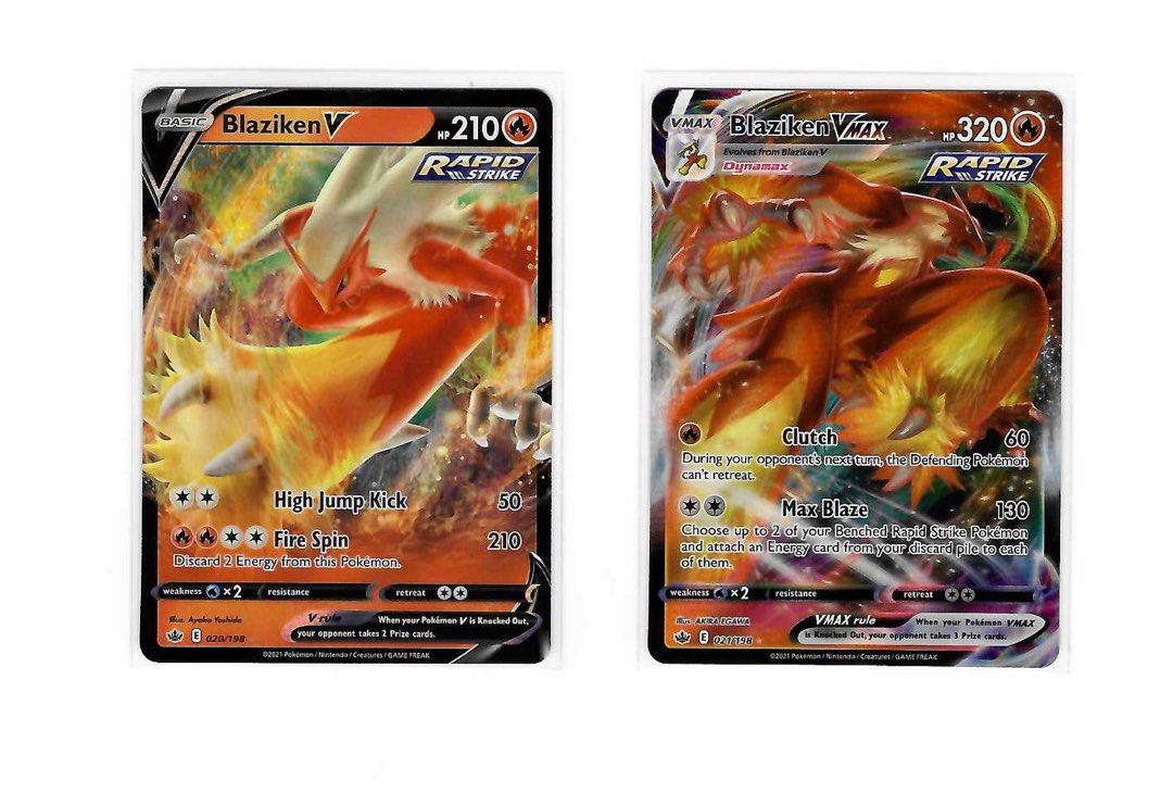 blaziken vmax pokemon card Blaziken VMAX Hyper Rare - 200/198 - Chilling Reign