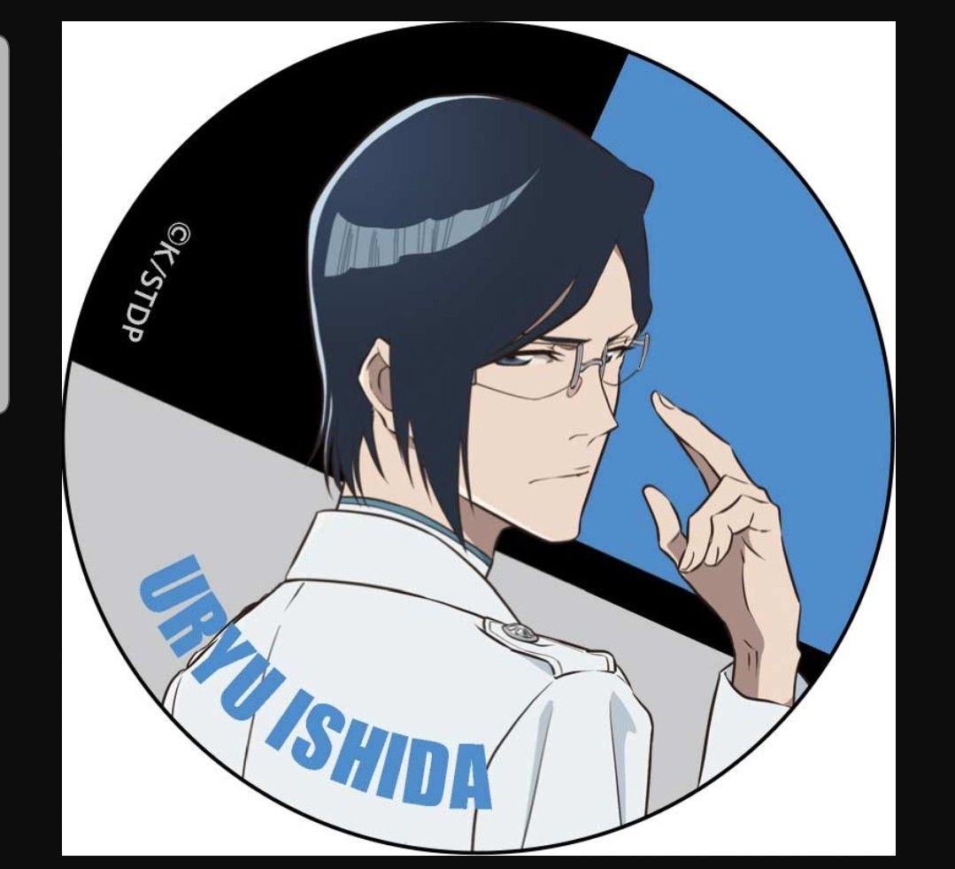 Bleach TYBW badge uryu ishida, Hobbies & Toys, Memorabilia