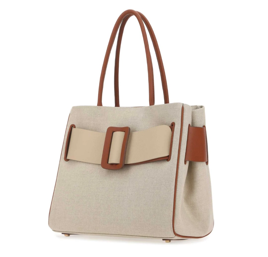 Boyy Bobby Natural Canvas Bag Women s Fashion Bags Wallets