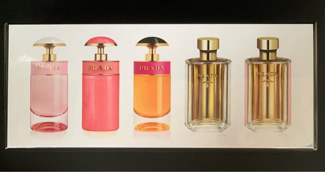 Mini prada perfume new arrivals set