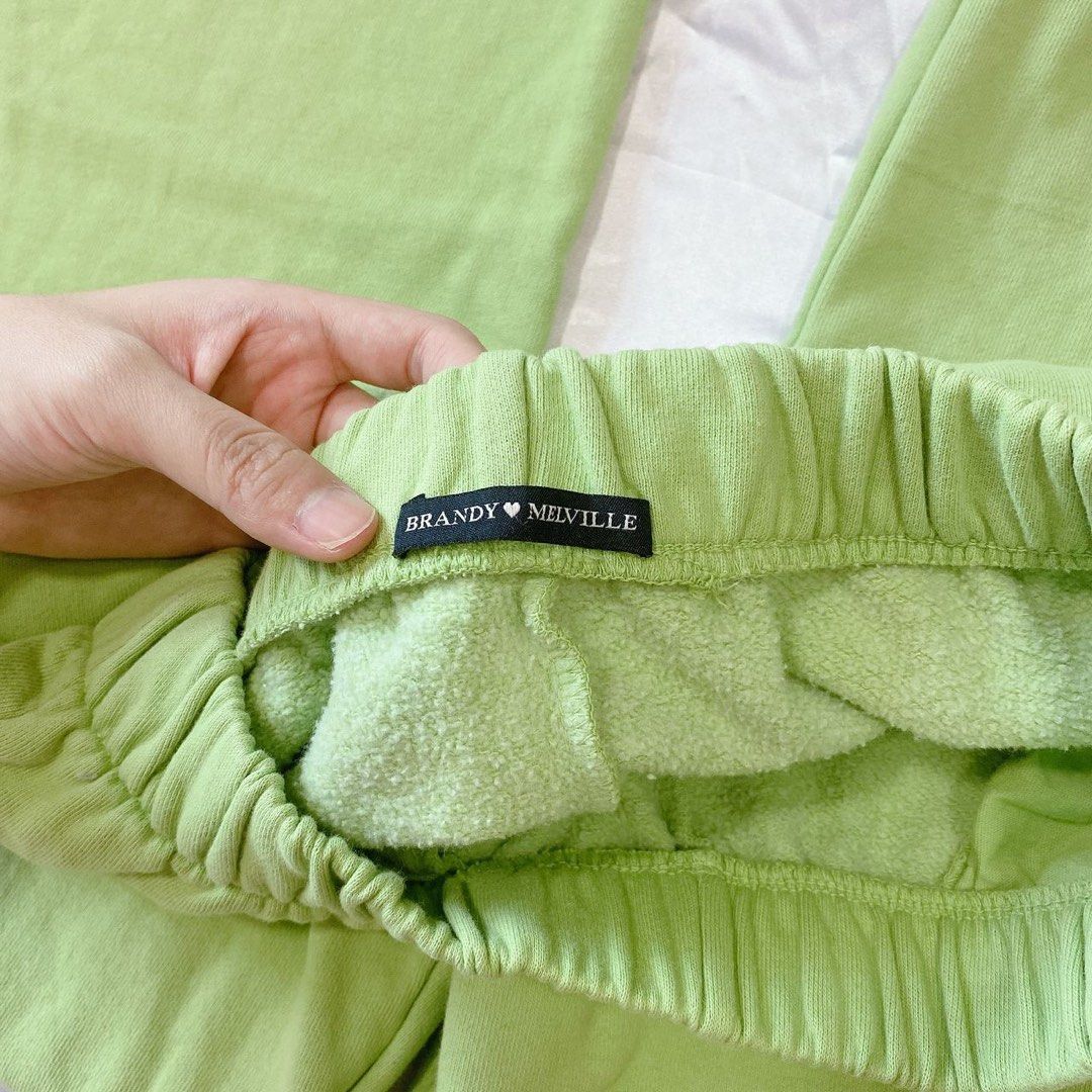 Lime green rosa sweatpants cheap