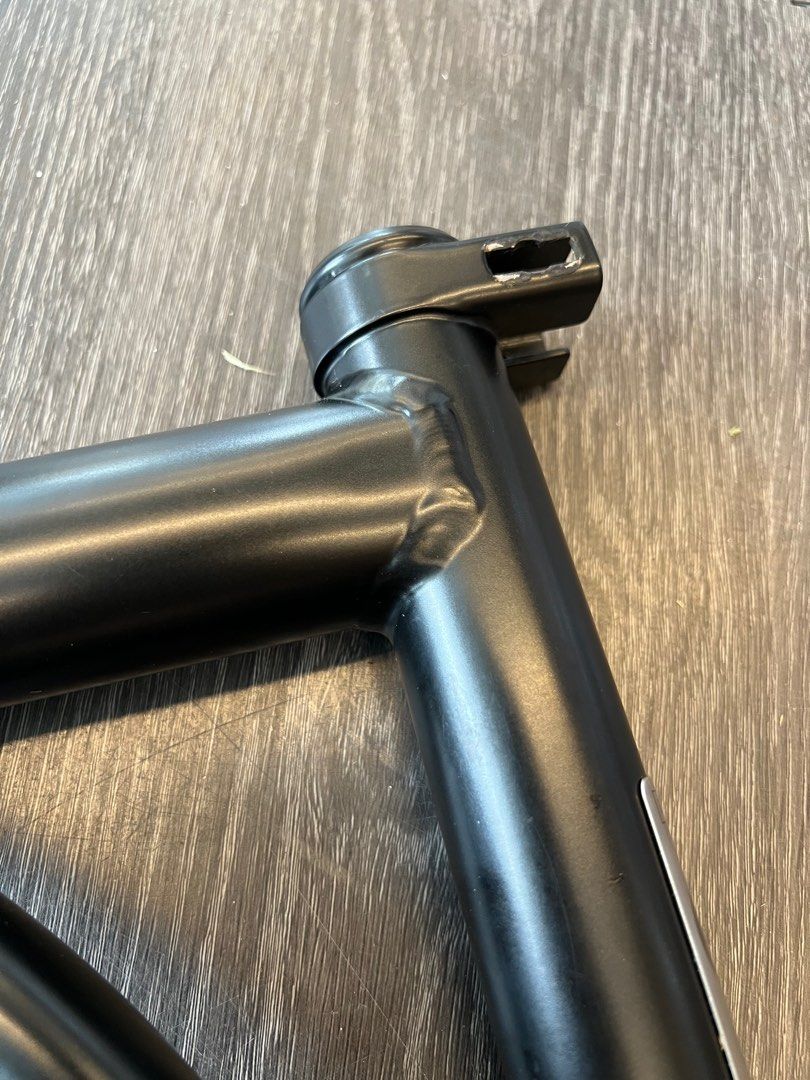 Brompton Original Matte Black Frame, Sports Equipment, Bicycles & Parts ...