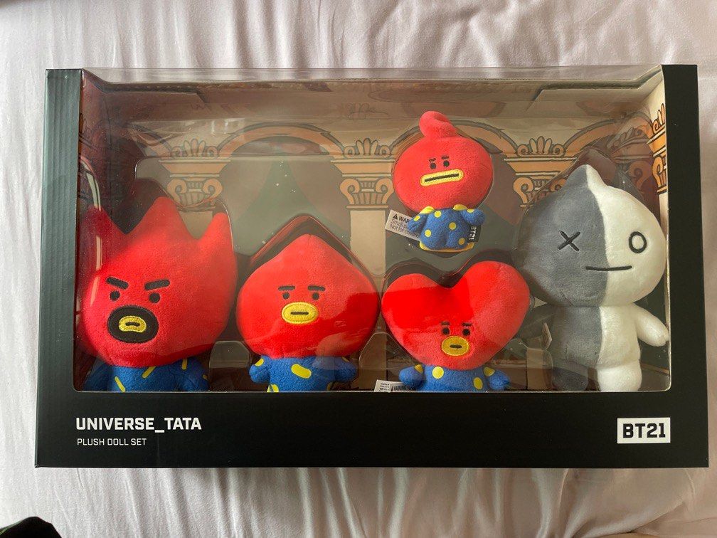 BT21 TATA Universe Plush Doll Set, Hobbies & Toys, Toys & Games on