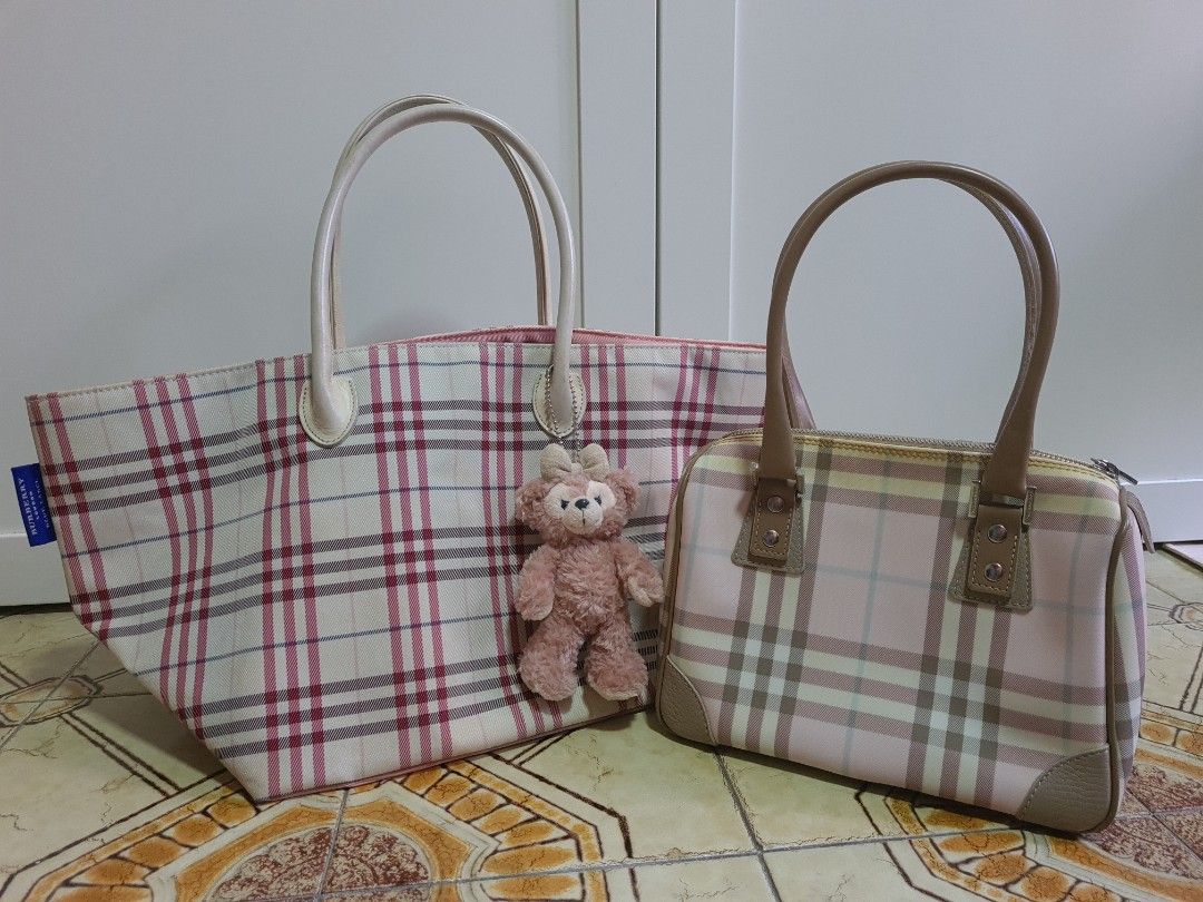 Burberry pink bags