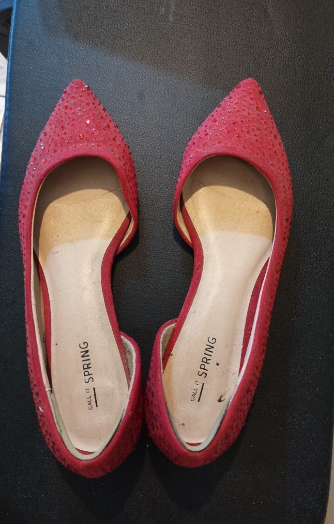 Call it Spring Red Shoes