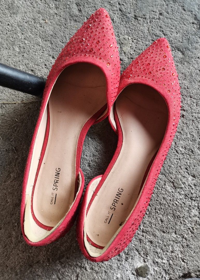 Call it spring cheap red shoes