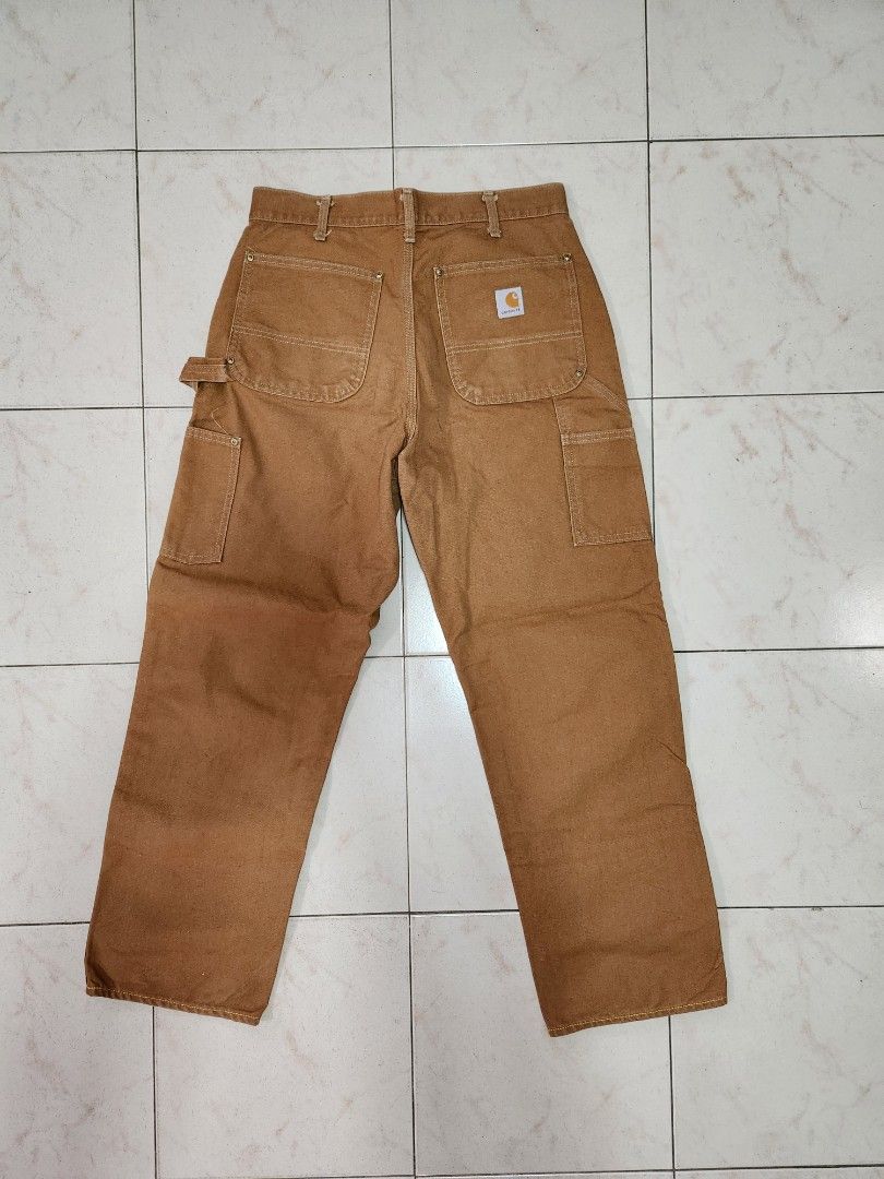 Carhartt Double Knee Pants (Dusty Brown/Hamilton Brown), Men's Fashion,  Bottoms, Jeans on Carousell