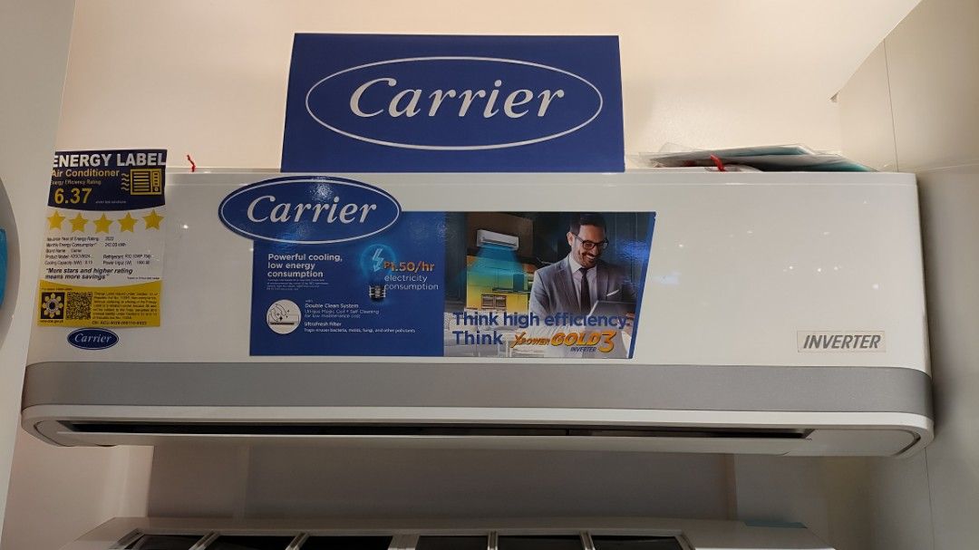 CARRIER SPLIT TYPE AIRCON INVERTER AND NON INVERTER, TV & Home