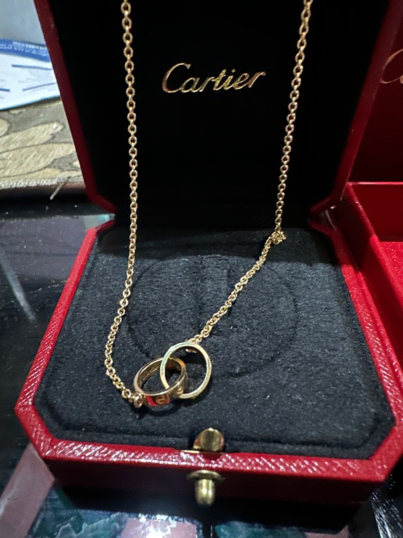 Cartier Baby Love Necklace Women S Fashion Jewelry Organizers Necklaces On Carousell