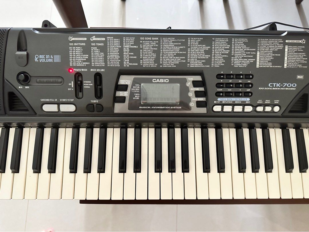 Casio CTK700 keyboard, Hobbies & Toys, Music & Media, Musical