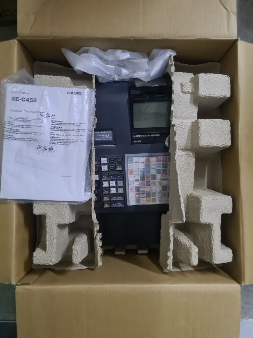 Casio sec450 cash clearance register
