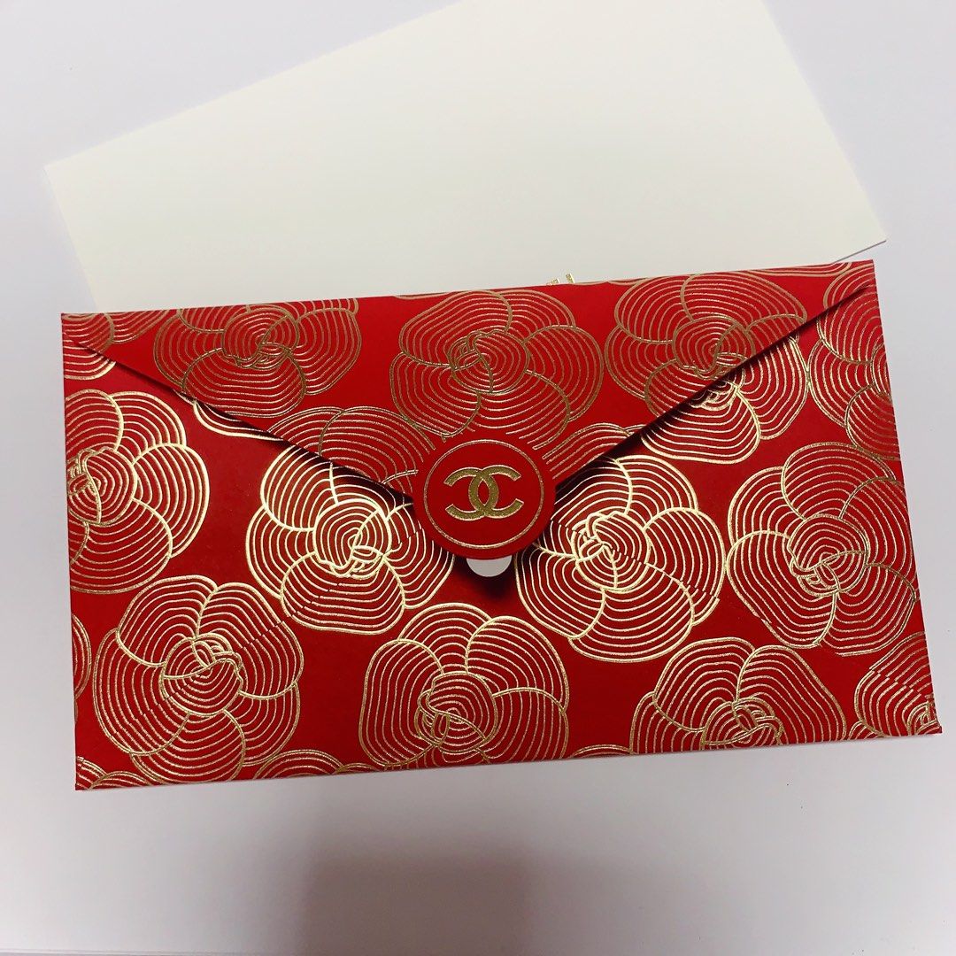 2023 Chanel red ang pow / red packet - 1 set 8 pieces, Luxury, Accessories  on Carousell