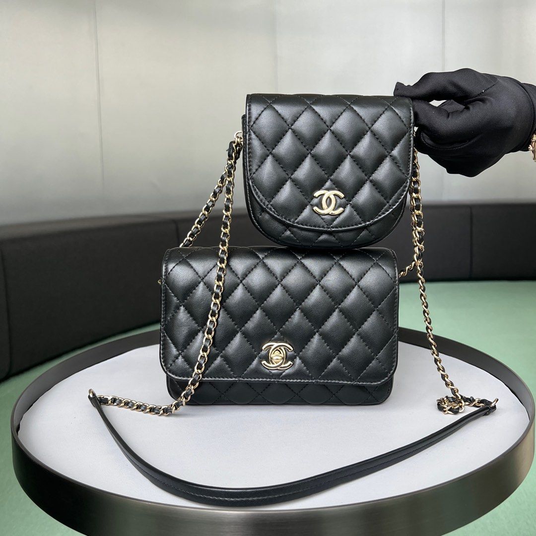 Chanel best sale side purse