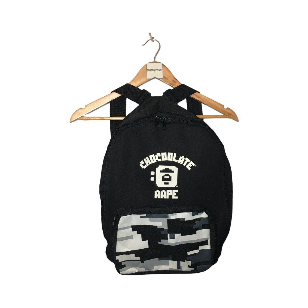 Aape x chocolate shop backpack