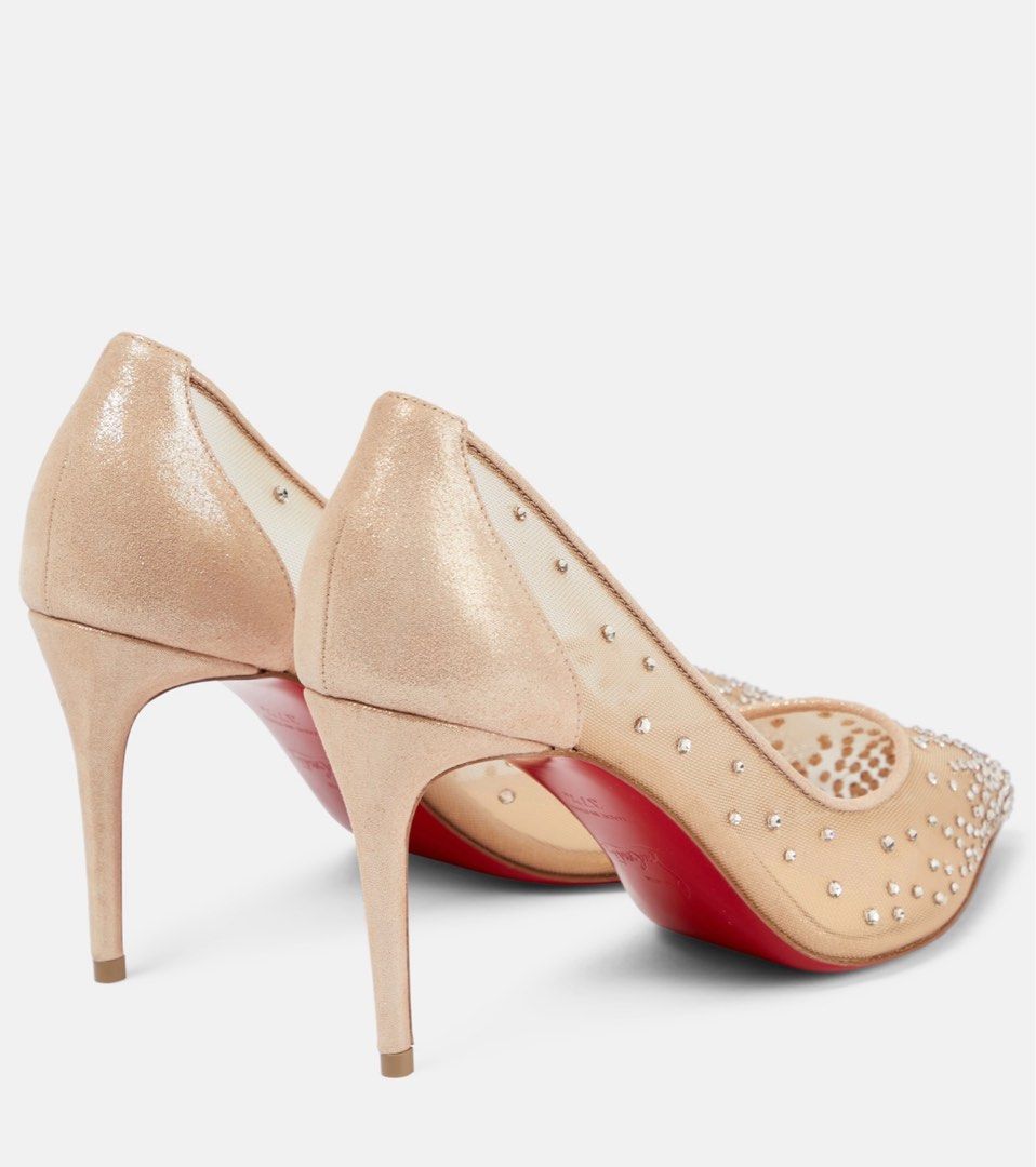 louboutin heels follies strass