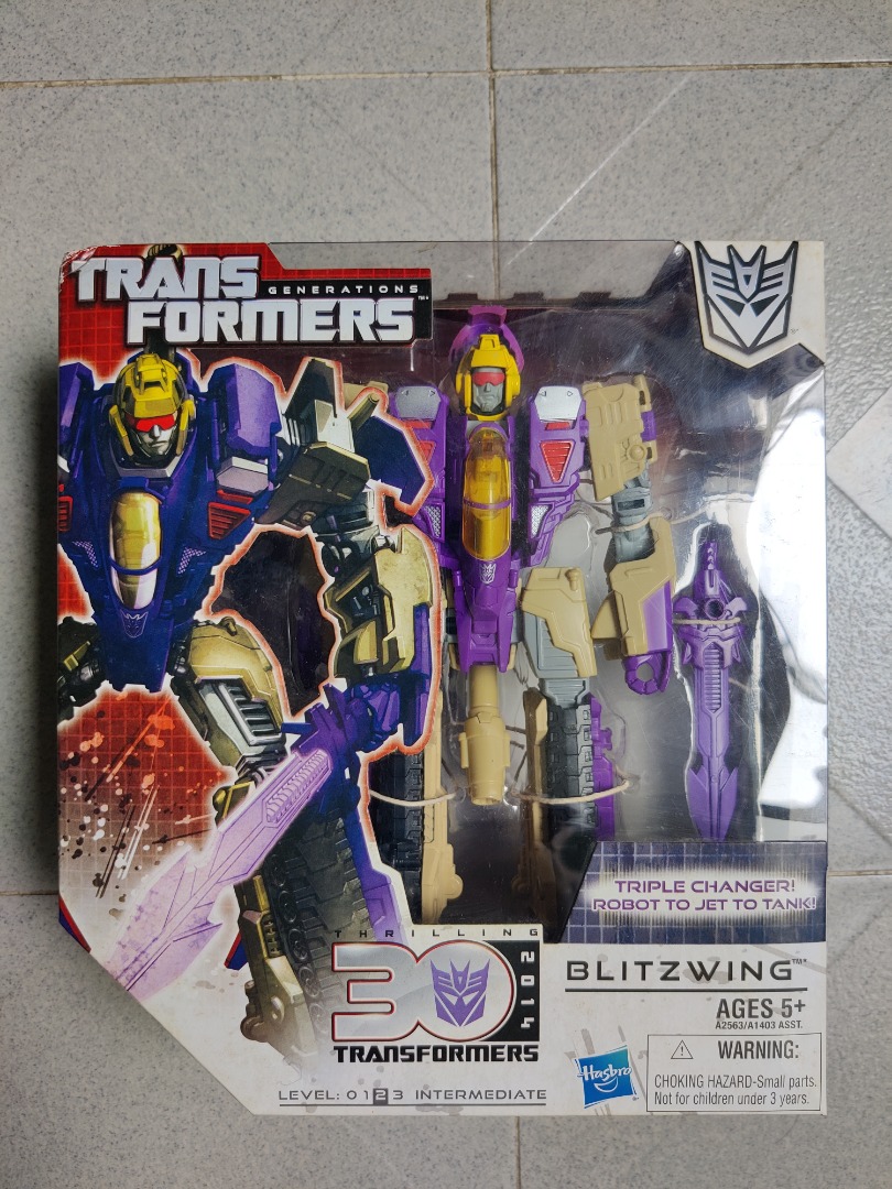Classic Transformers Voyager Blitzwing, Hobbies & Toys, Toys & Games on