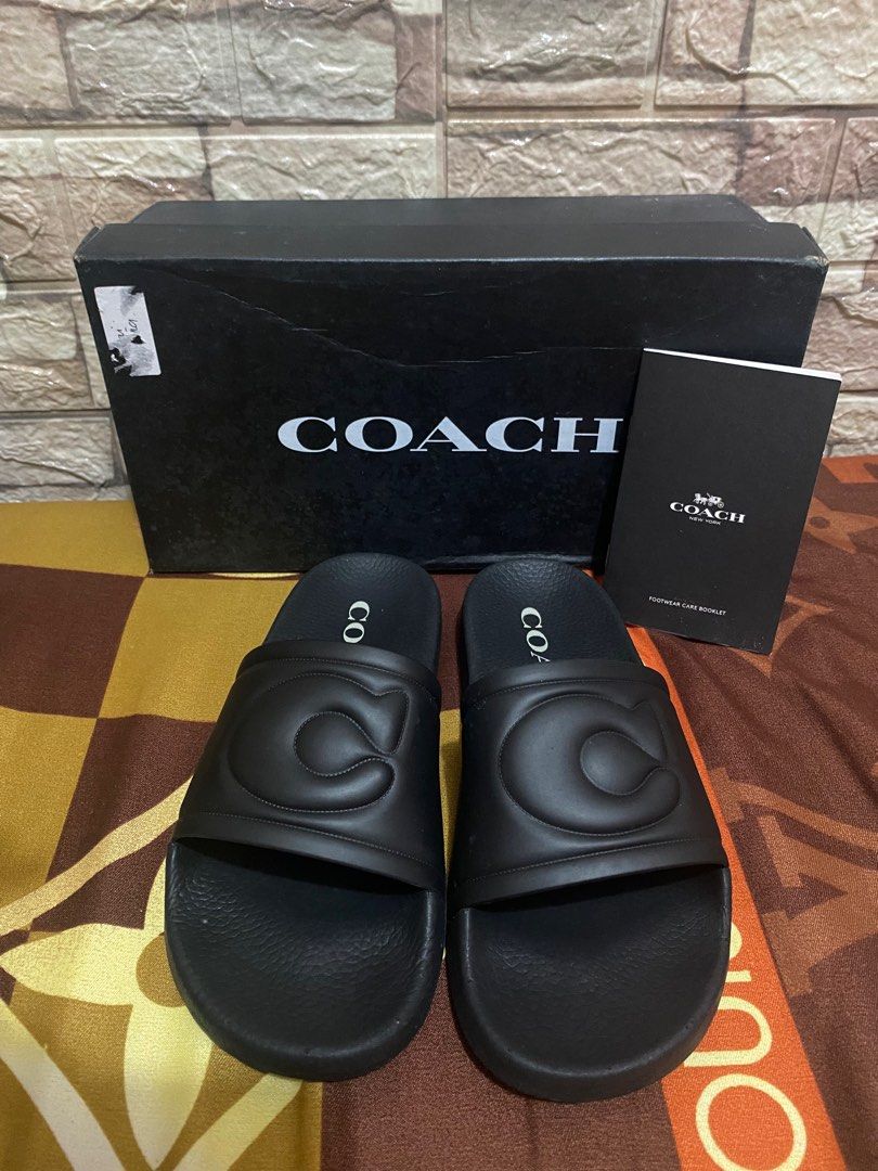 COACH ULLA SLIDES, Women's Fashion, Footwear, Slippers and slides on  Carousell