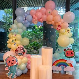Cocomelon Party Decoration Balloon Arch Balloons Helium Balloon Centrepiece
