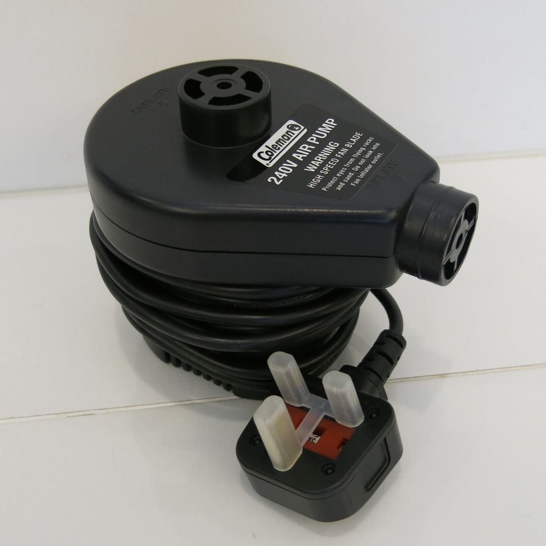 Coleman blow store up mattress pump