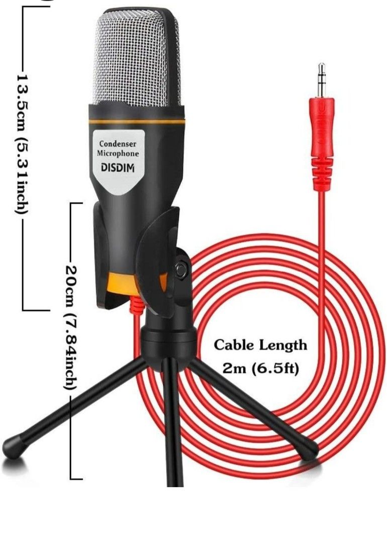 Condenser Microphone, Audio, Microphones on Carousell