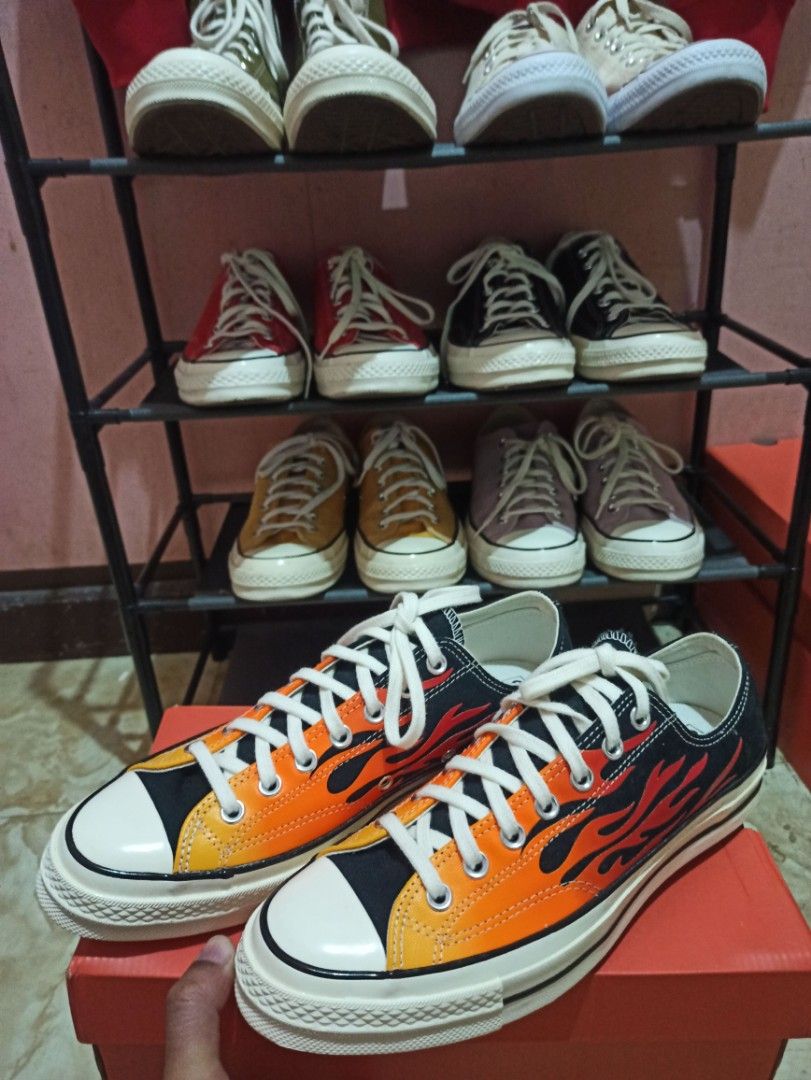 Converse Flame, Men's Fashion, Footwear, Sneakers on Carousell