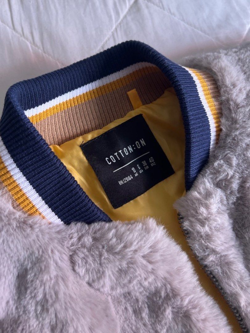 Fluffy jacket cotton on hot sale