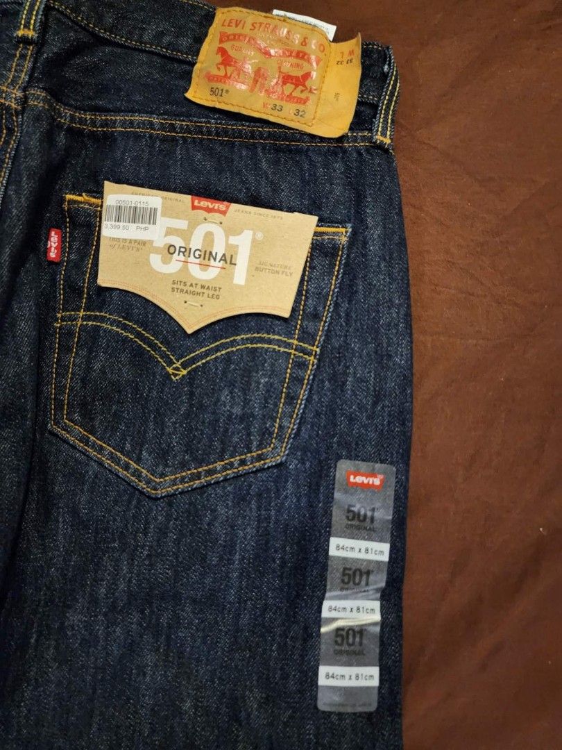 Levi's 501 dark blue store