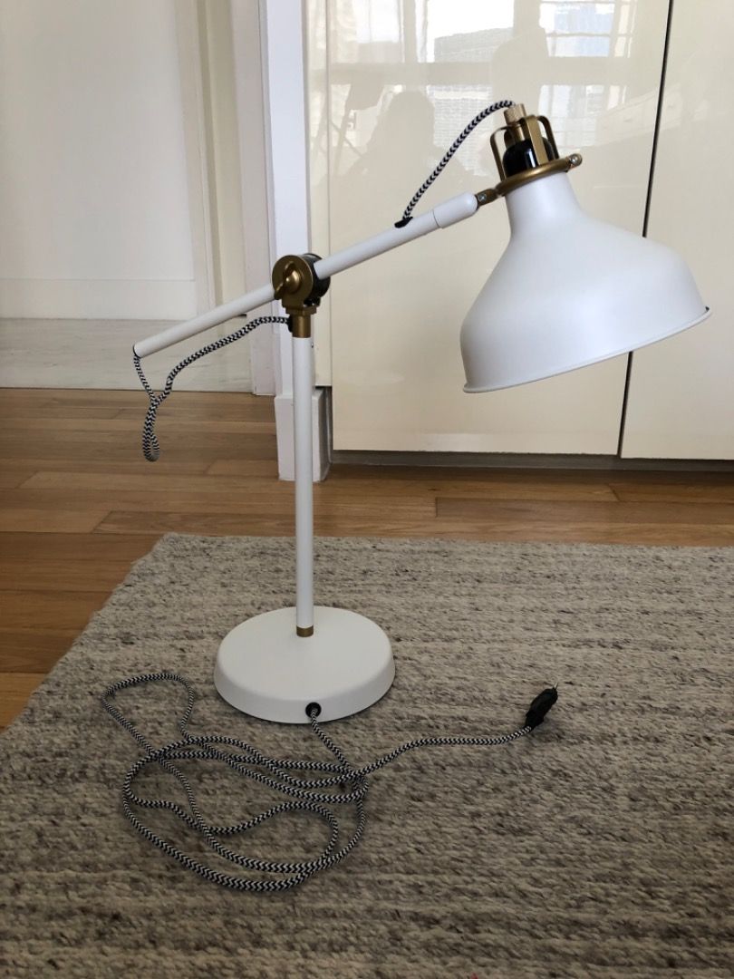 Desk Lamp Ikea modem RANARP, Furniture & Home Living, Lighting & Fans