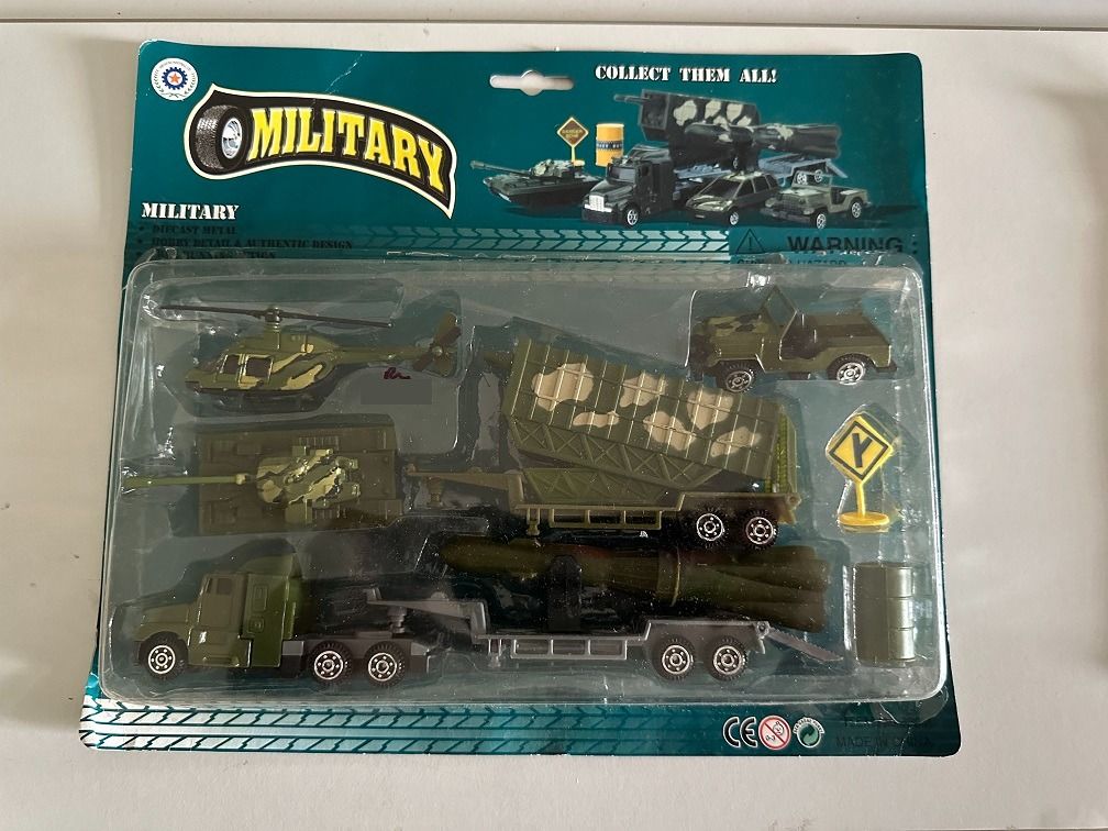 Diecast metal store military toys