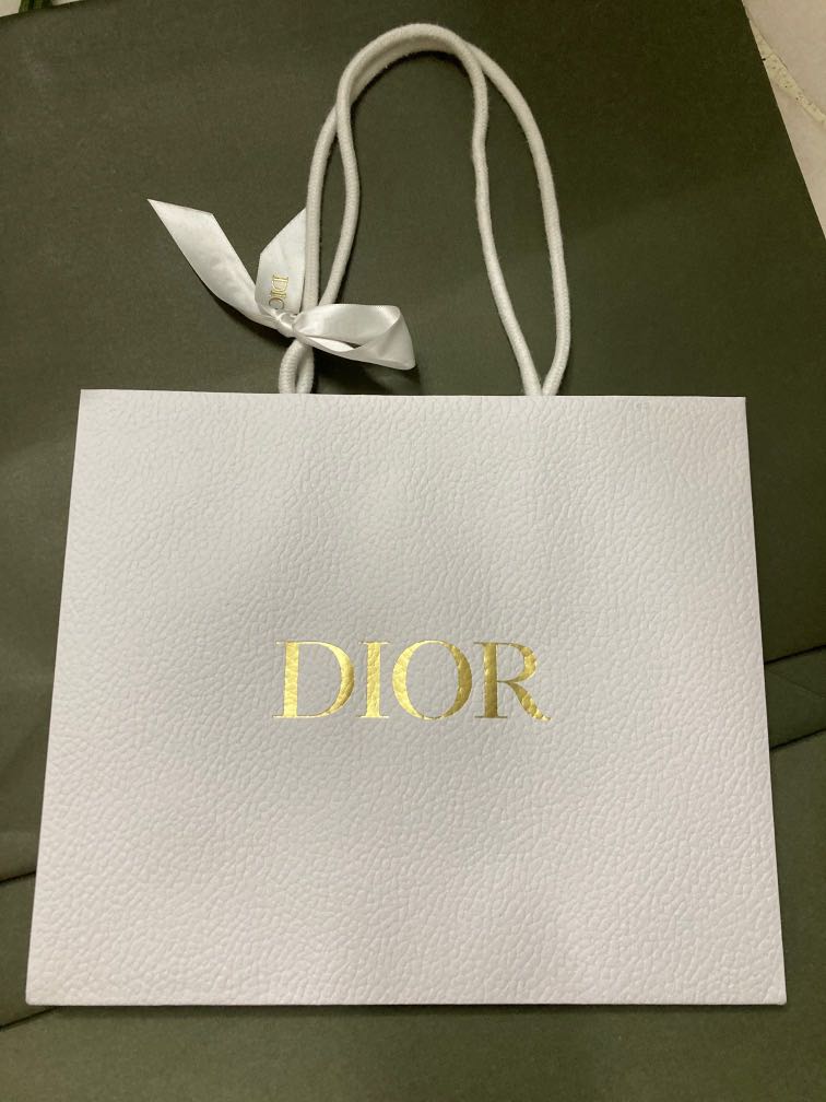 Dior paper bag, Luxury, Bags & Wallets on Carousell