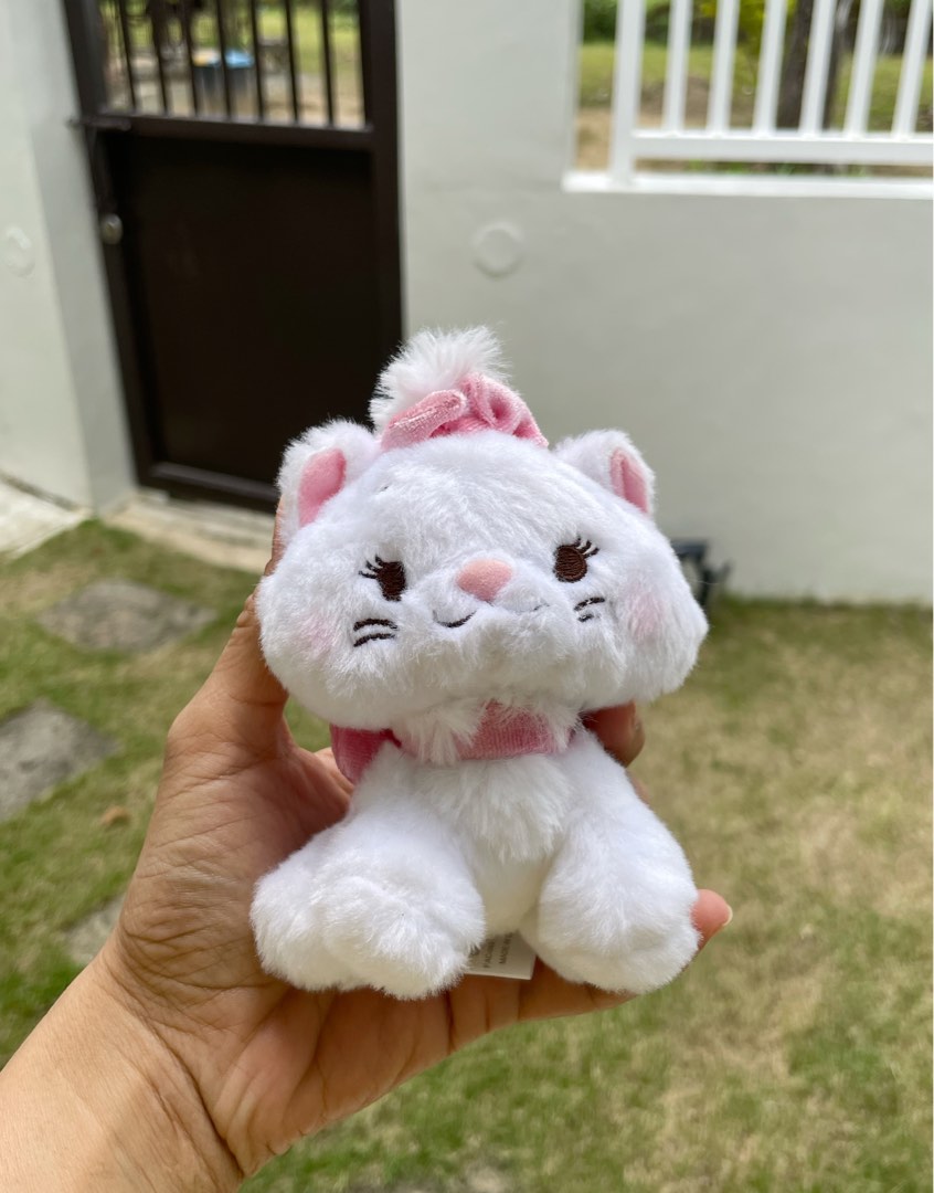 Disney Marie Plush doll/Pin,, Hobbies & Toys, Toys & Games on Carousell