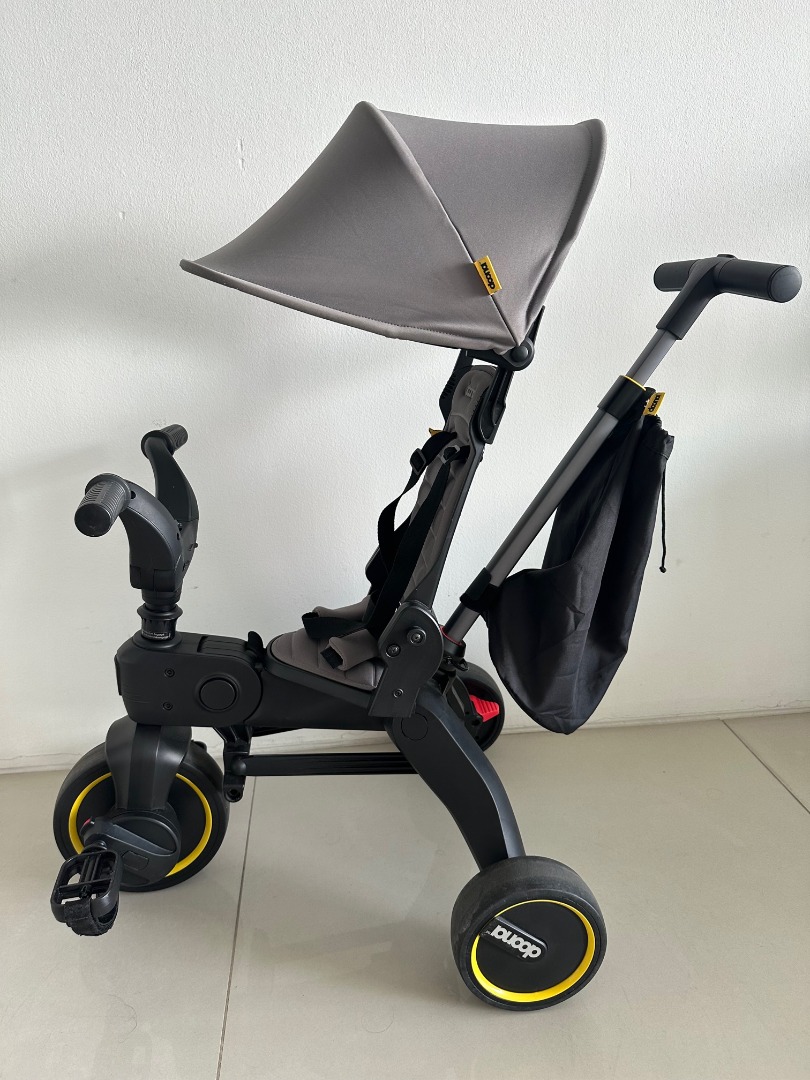 Doona Liki Trike S3 - Premium Foldable Trike, Grey Hound, Babies & Kids ...
