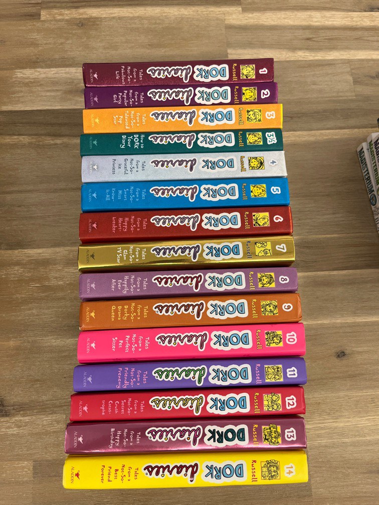 Dork Diaries complete set 15 books, Hobbies & Toys, Books & Magazines, Children's Books on Carousell