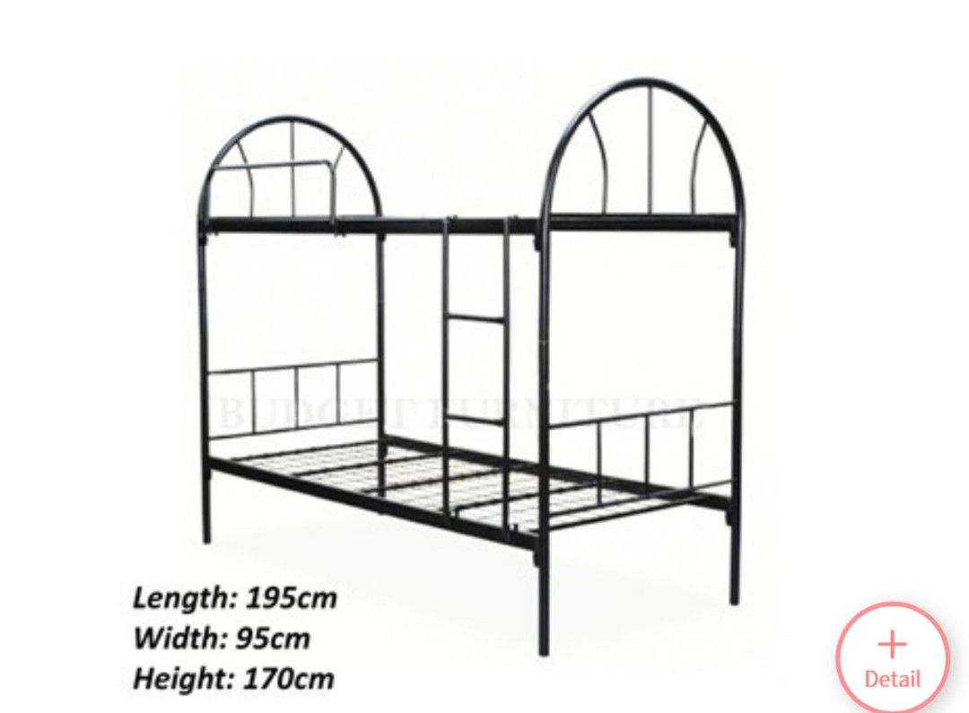 Double decker bed frame, Furniture & Home Living, Furniture, Bed Frames