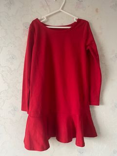 Dress merah anak
