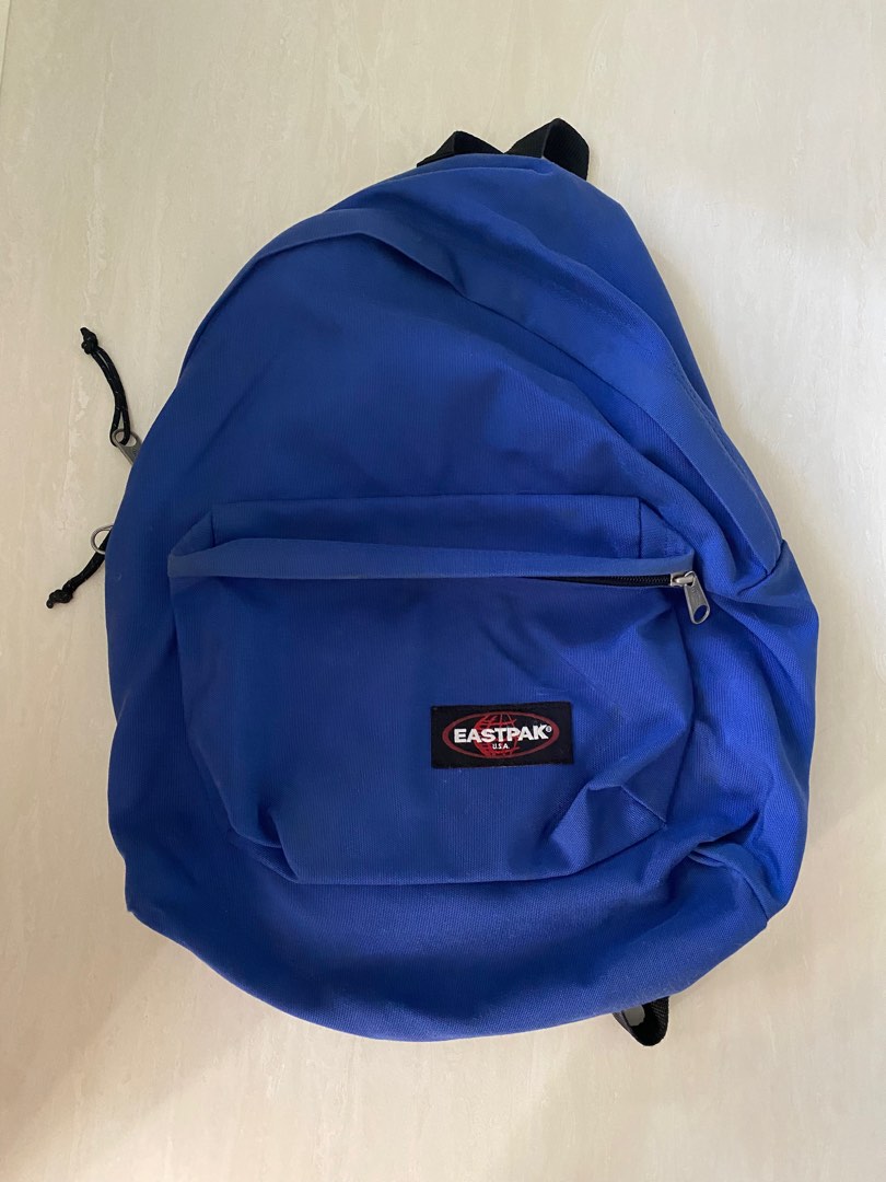 Eastpak Backpack Unisex Blue Standard Size Great Condition, Men's