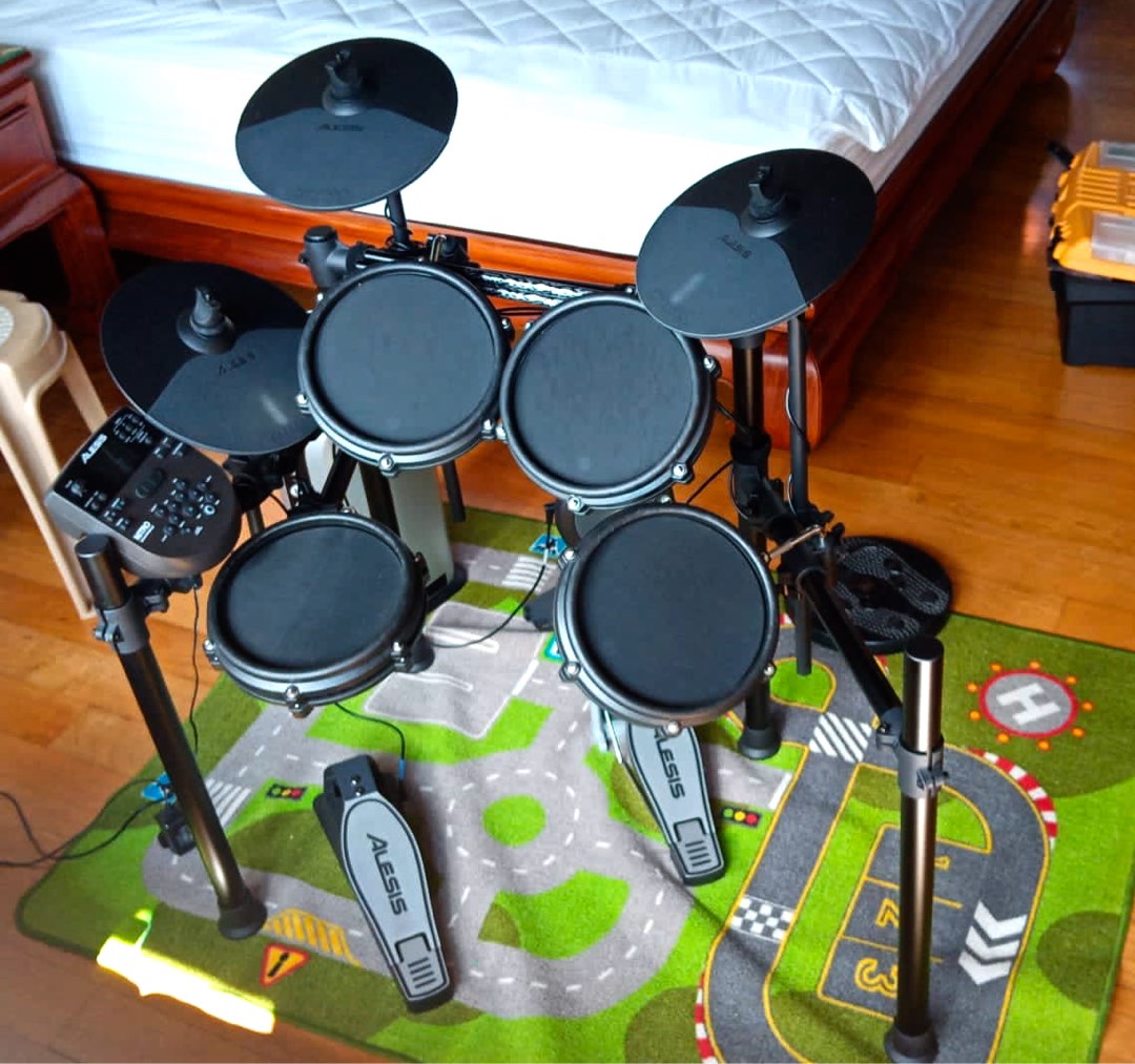 Electronic Drum Set + Amplifier will be additional, Hobbies & Toys