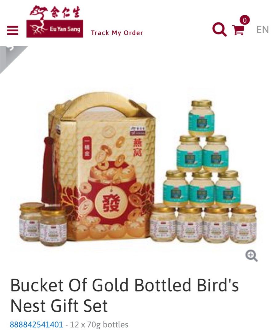 Eu Yan Sang Bird Nest Set, Food & Drinks, Gift Baskets & Hampers on