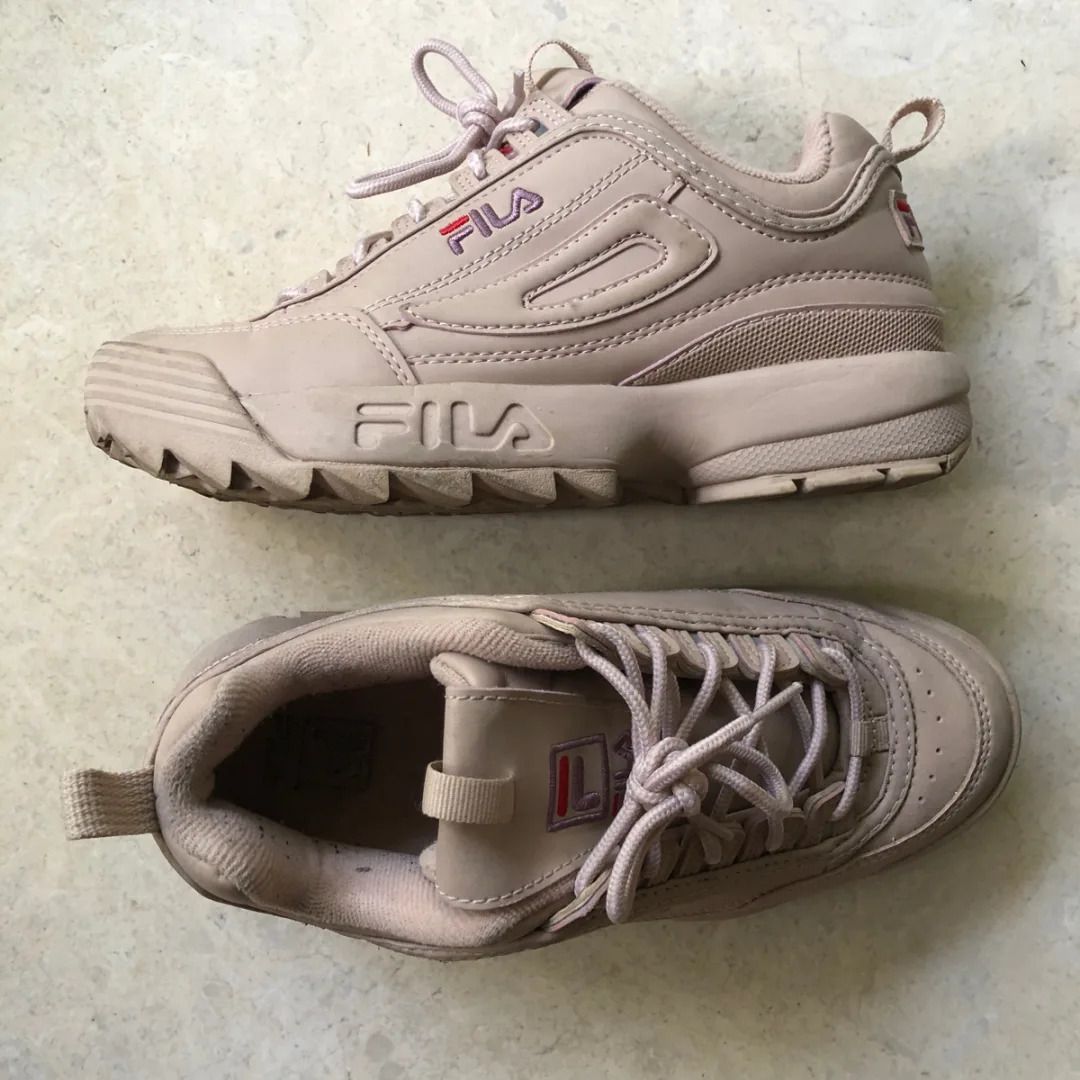 Fila nude shoes new arrivals