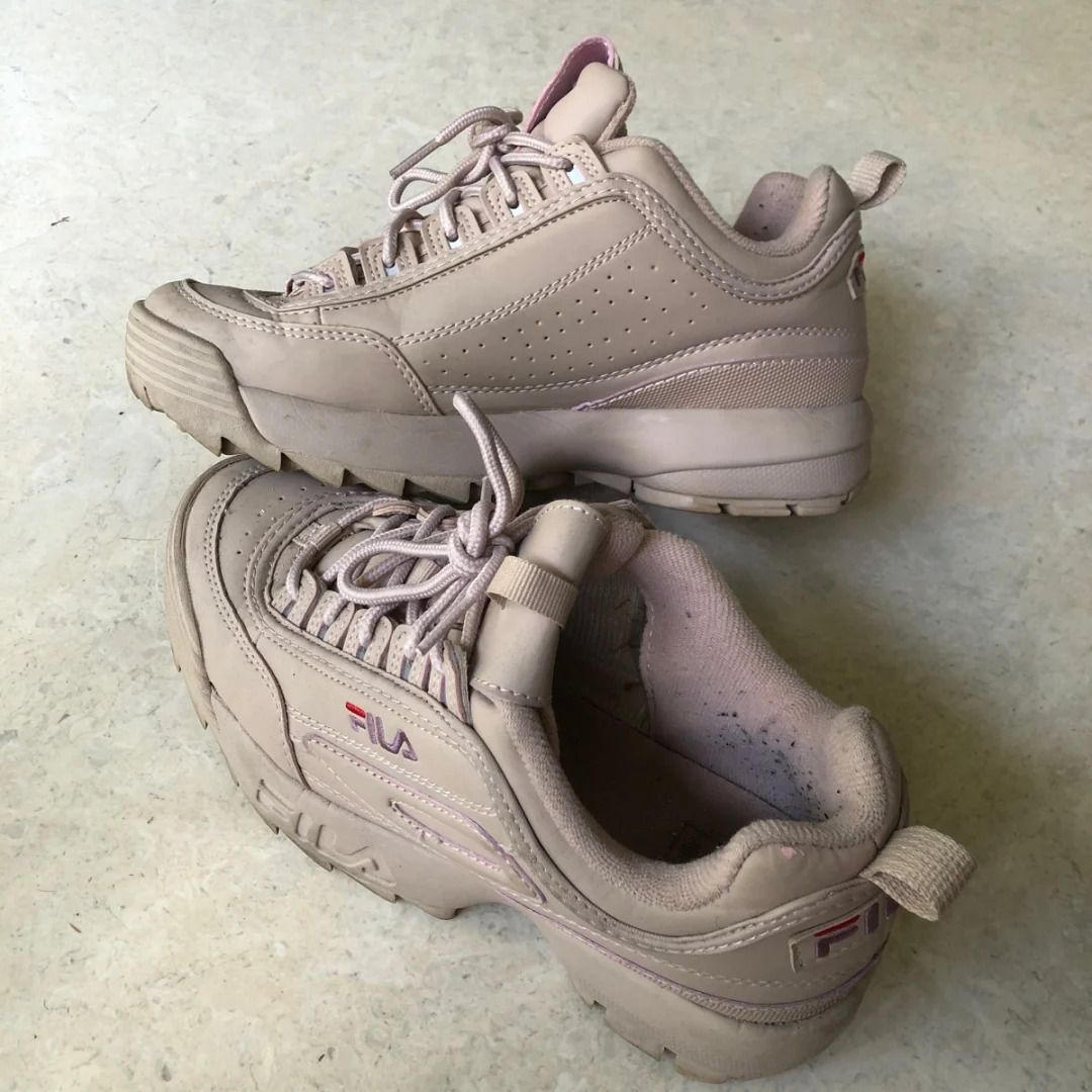 Fila dusty pink deals