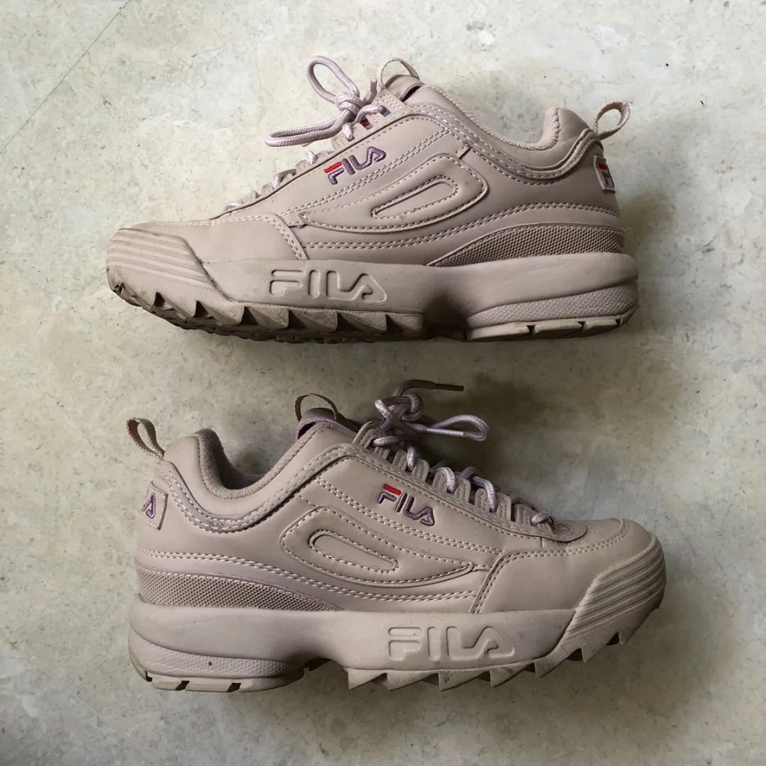 Fila Disruptor 2 Sneakers in Dusty Pink